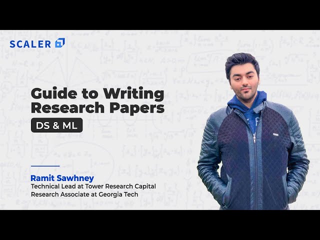 How to Write a Machine Learning Research Paper
