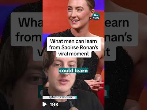 Saoirse Ronan reactsto mic drop moment | ITV News