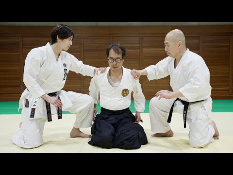 The karate girl's brain got tricked!【Karate meets Daitoryu Aiki Jujutsu】