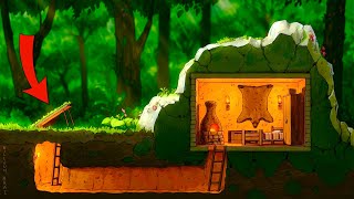 YouTube thumbnail for Willjum's video titled 'I Built a base with a hidden tunnel entrance in the Jungle...'