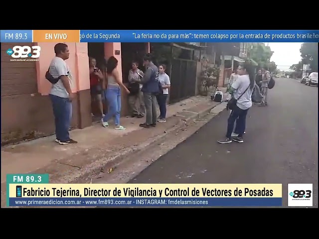 Entrevistamos a Fabricio Tejerina, director de Vigilancia de Vectores de Posadas, quien detalla los operativos municipales contra el mosquito Aedes aegypti incluso en invierno 🦟❄️. Pese al frío, los ciclos acuáticos continúan y se detectan larvas en patios domiciliarios. Tejerina enfatiza que la prevención debe ser constante: limpiar, vaciar y cepillar recipientes, y que la colaboración ciudadana es crucial. Se advierte sobre posibles brotes de enfermedades como dengue y chikungunya en la región y la importancia de no bajar la guardia.#MosquitoNo #PosadasPreviene #SaludTodoElAño✅ ¡Sintoniza la FM 89.3 para escuchar a Marcelo Giménez, Lodi Caballero junto a Ángel Miño en EL AIRE DE LAS MISIONES! 🗣️ Con sus voces y estilos únicos, te mantendrán entretenido e informado con noticias, música y entrevistas interesantes.Producción Patricia Flores.Operación Técnica: Nicky ZalazaGR