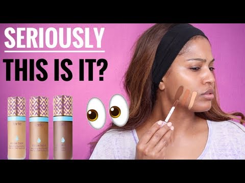 NEW Tarte Shape Tape Foundation Review & Demo: Is it Inclusive? - UCkdoEulAR52vggIUQYemeow