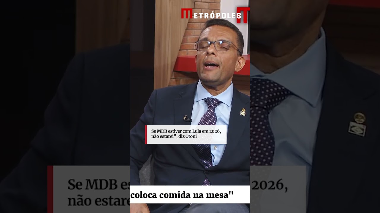 Se MDB estiver com Lula em 2026, não estarei”, diz Otoni