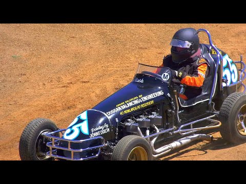 14# Victorian Classic &amp; Vintage Speedway Club Day Laang Speedway 3-2-2024 - dirt track racing video image