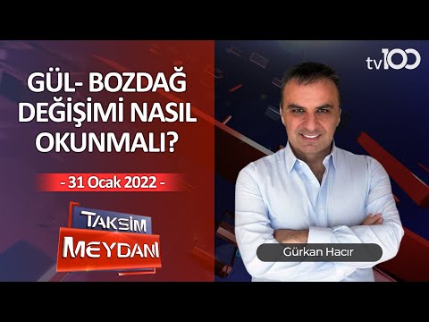 Kabine Revizyonu İddiaları - Gürkan Hacır ile Taksim Meydanı - 31 Ocak 2022