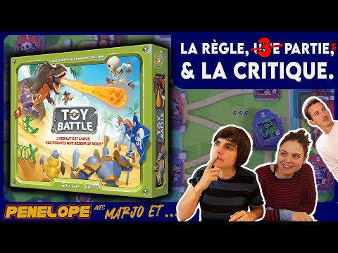 TOY BATTLE - La règle, TROIS parties, la critique ! - Et une bonne dose d'humiliation...