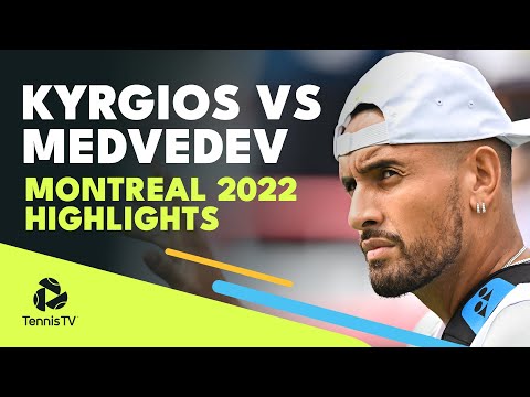 Nick Kyrgios vs Daniil Medvedev Highlights | Montreal 2022