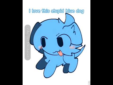 i love him #animation #framebyframe #ibispaintx #silly #fyp #dog