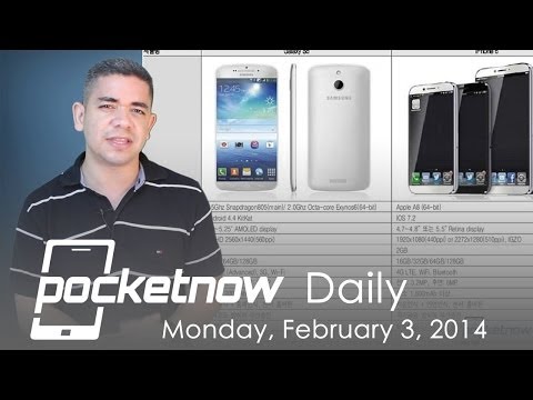 iPhone 6 and Galaxy S 5 specs, Sundar Pichai for Microsoft CEO & more - Pockentow Daily - UCO_vmeInQm5Z6dEZ6R5Kk0A