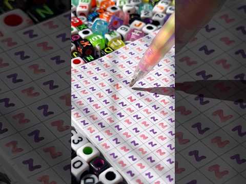 The Last Stroke of This Z Will Surprise You 🤫 #handwriting #ocd #relaxing #mood #tiktokvideo #shorts