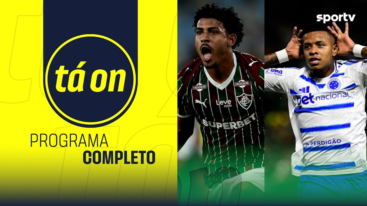 AO VIVO! FLUMINENSE E CRUZEIRO ENTRAM EM CAMPO PELA LIBERTADORES | TÁ ON | sportv