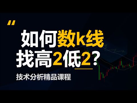 什么是数k线？什么是高1高2高3，低1低2低3？