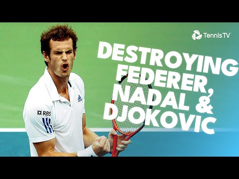 3 Times Andy Murray Dominated The Big 3!
