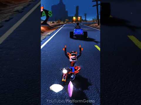 Crash Bandicoot needs his license revoked 😂 #CrashBandicoot #Shorts