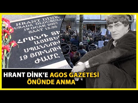 Hrant Dink Saldırıya Uğradığı Noktada Anıldı