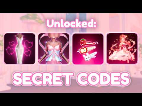 *QUICKLY* GET THESE NEW *SECRET CODES* NOW IN THE NEW VALENTINES DRESS TO IMPRESS UPDATE!!