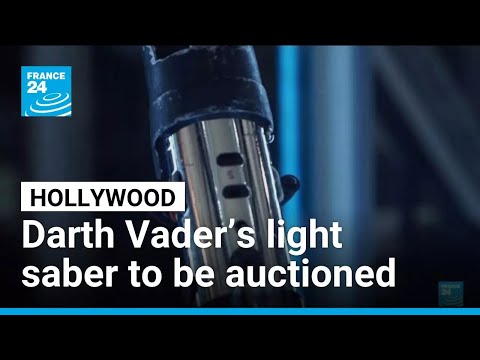Darth Vader’s light saber among movie memorabilia on sale at LA auction • FRANCE 24 English