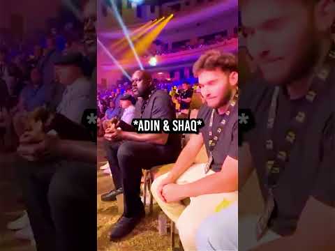 Shaq Was NOT Happy After Adin Spilled His M&amp;M’s 🤣🤣🤣🤣 #adinross #shaq #funny #comedy