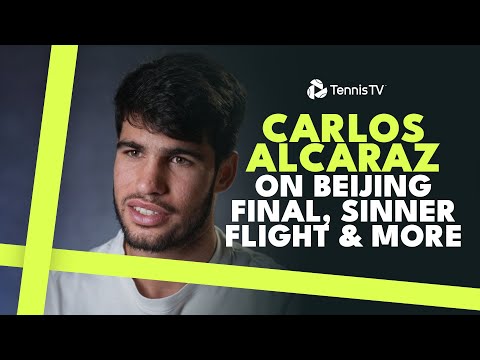 Carlos Alcaraz On Beijing Final, Flying With Sinner & Returning To Form 🗣 | Shanghai 2024