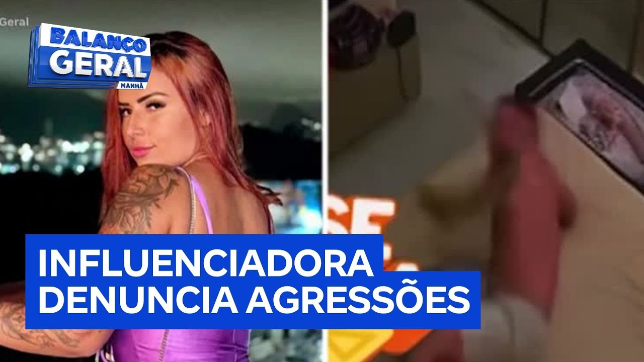 Influenciadora diz que foi agredida e até baleada pelo ex marido