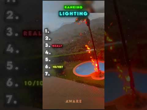 Ranking Best Lightning strikes!