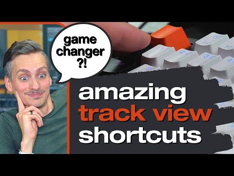 Track View Shortcuts in Studio One