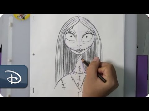 How-To Draw Sally From Tim Burton’s ‘The Nightmare Before Christmas’ - UC1xwwLwm6WSMbUn_Tp597hQ