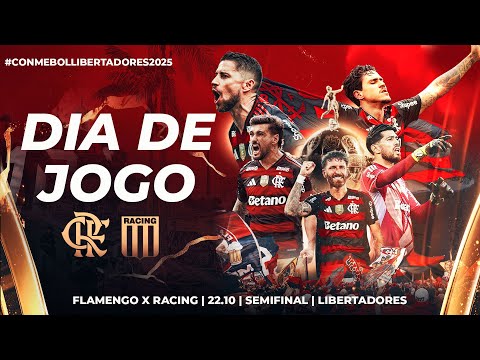 🔴 AO VIVO: FLAMENGO x RACING | PRÉ-JOGO + NARRAÇÃO | CONMEBOL LIBERTADORES (22/10/25)