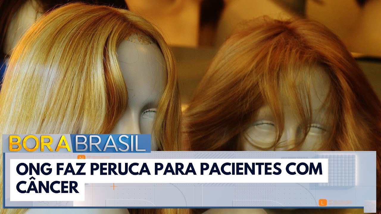 ONG faz peruca para pacientes com câncer