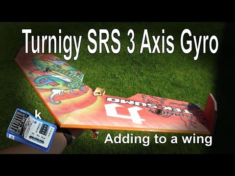 RC Tips: Adding a Turnigy SRS 3 axis Plane Gyro to a Wing (TekSumo) - UCp1vASX-fg959vRc1xowqpw