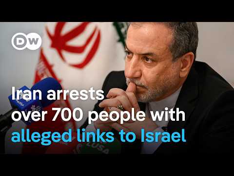 Iran arrests hundreds since 12-day war, cracks down on opposition figures | DW News