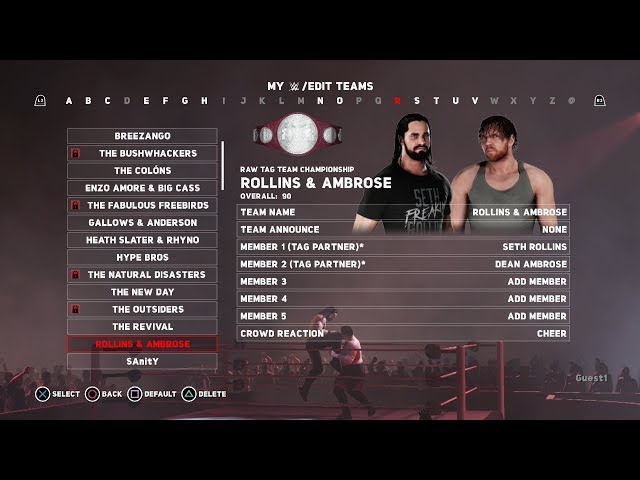 How Many Wrestlers Are in WWE 2K18?