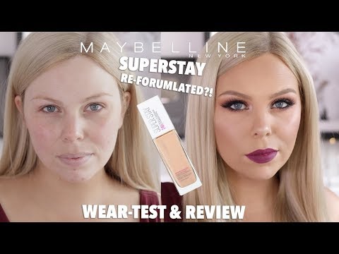 Maybelline SuperStay Foundation Wear-Test & Review! - UChplUdodMCdfZfmTQbRhNWw