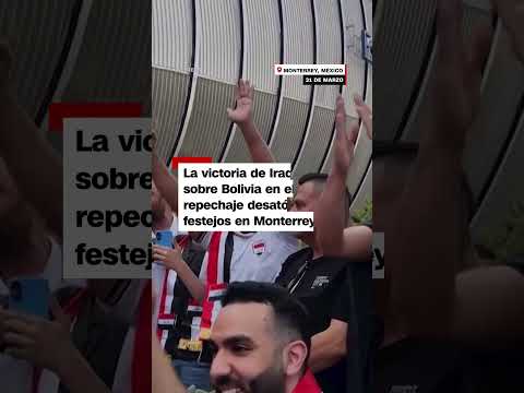 Locura iraquí en México tras clasificación al Mundial 2026
