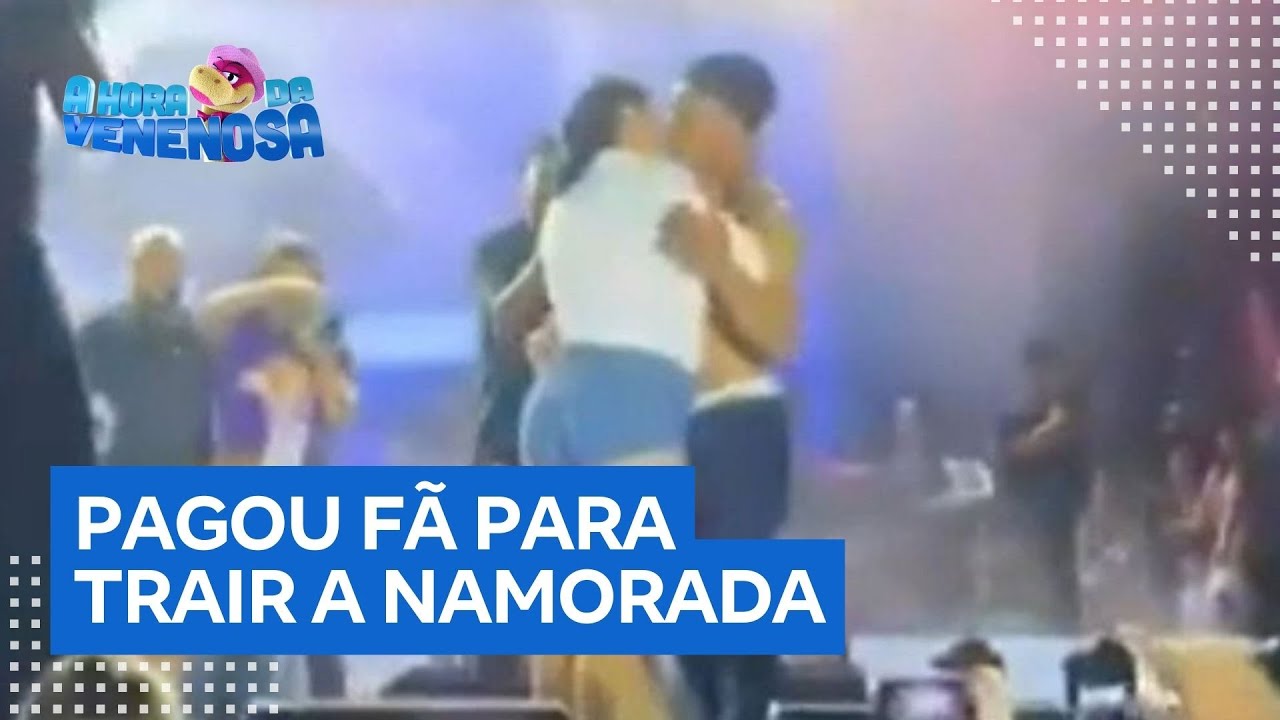 Nattanzinho se envolve em nova polêmica ao pagar R$ 1 mil para fã trair namorada em show