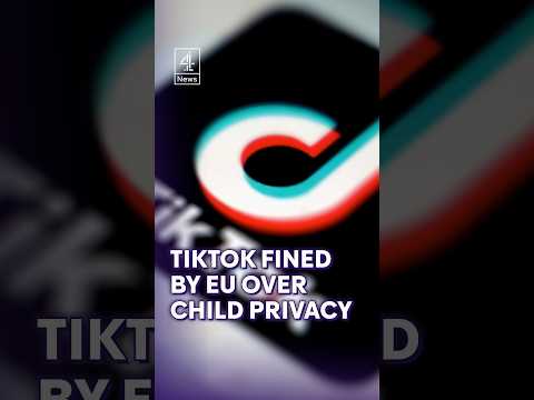 TikTok facing huge EU fine for failing to protect children's privacy