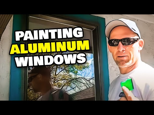 Can You Paint Metal Window Frames?