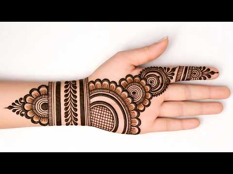 Very easy full hand mehndi design | arabic mehndi design | simple mehandi design | mehndi design