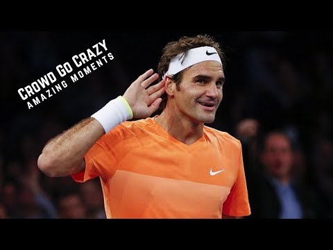 Tennis TOP5.  Crowd GO GRAZY