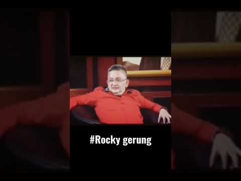 Pemerintah harusnya kaya gini #rockygerung #shortsvideo