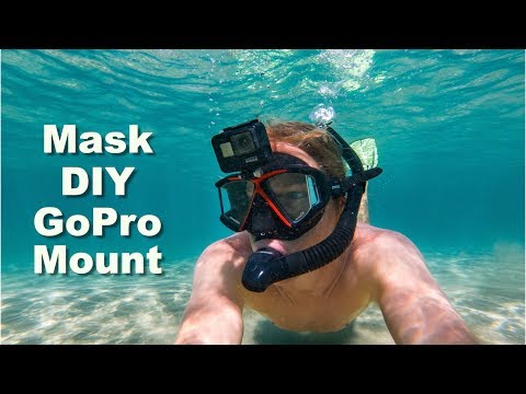 GoPro DIY Mount on Underwater Mask! - GoPro Tip #652 | MicBergsma - UCTs-d2DgyuJVRICivxe2Ktg
