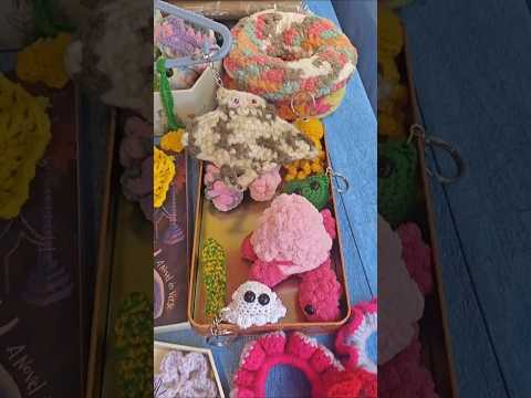 Crochet Stall 🧶#trend #asmr #fun #cuteanimal #cute #fypシ #viral #shortvideo #shop #sister