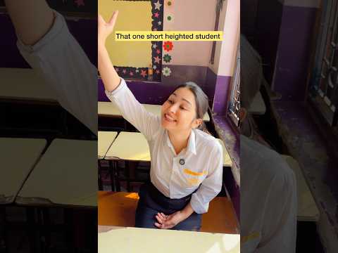 That one short heighted student 😂 #shorts #viral #explorepage #relatable