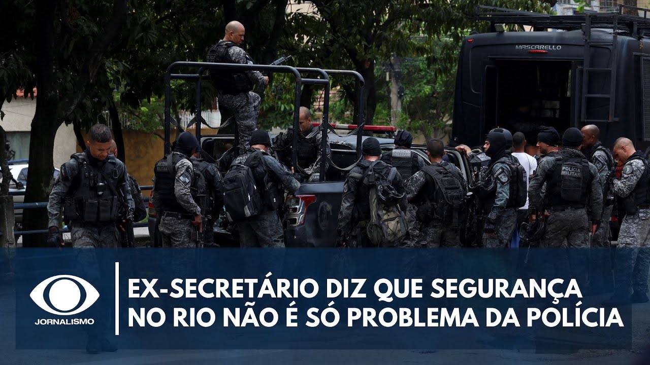 Ex-secretário critica autoridades e afirma que segurança no Rio não é só problema policial