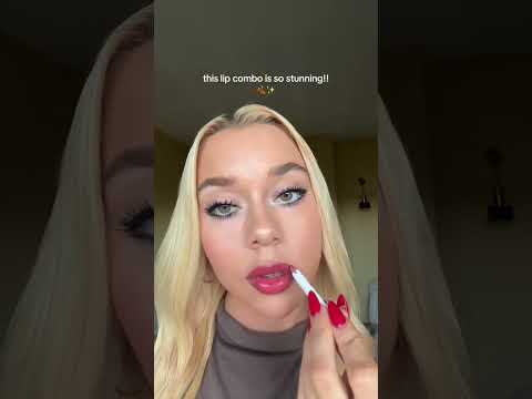 new fav fall lip combo✨🍂#shorts #vlog