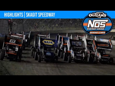 World of Outlaws NOS Energy Drink Sprint Cars, Skagit Speedway, September 3 2022 | HIGHLIGHTS - dirt track racing video image