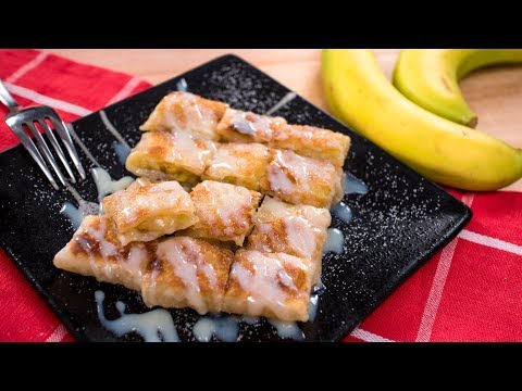 Thai Banana Pancake Recipe (Thai Roti) โรตีกล้วยหอม | Thai Recipes - UC27C_HWo-UmKkdWGsRJZ8EA