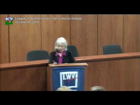 Tax Collector Debate, October 30, 2019