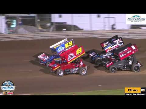 10.5.2024 GLSS OhioCAT A-Main Waynesfield Raceway Park - dirt track racing video image