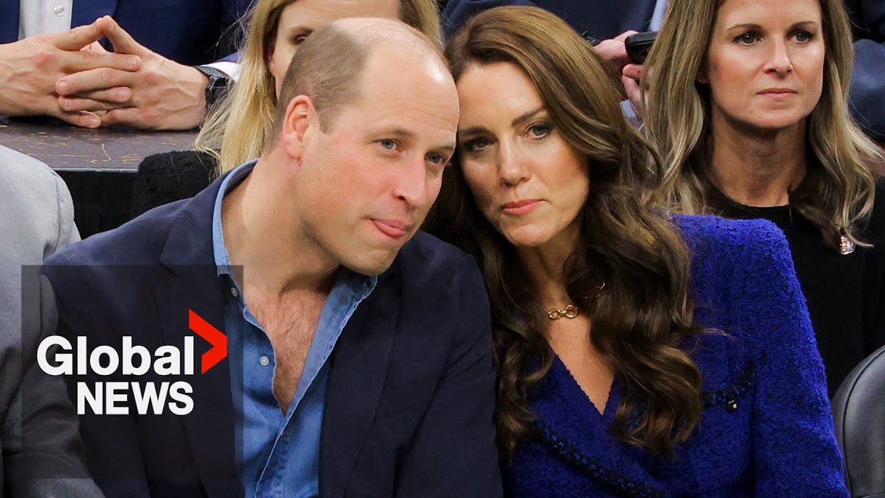 Prince William and Kate get mixed reaction, "USA!" chants at Celtics game during visit to Boston